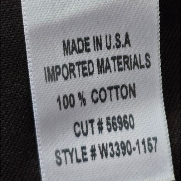 Goldsign Martin Ultra High Rise Denim Straight Leg Jeans Studio Black Sz 32‎ New - Picture 12 of 14